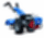 Motoblokas 740 PS GX390 5.0-10 BCS su žemės freza