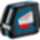 Kryžminių linijų lazerinis nivelyras GLL 2-50 Bosch  (2 plokštumų)
